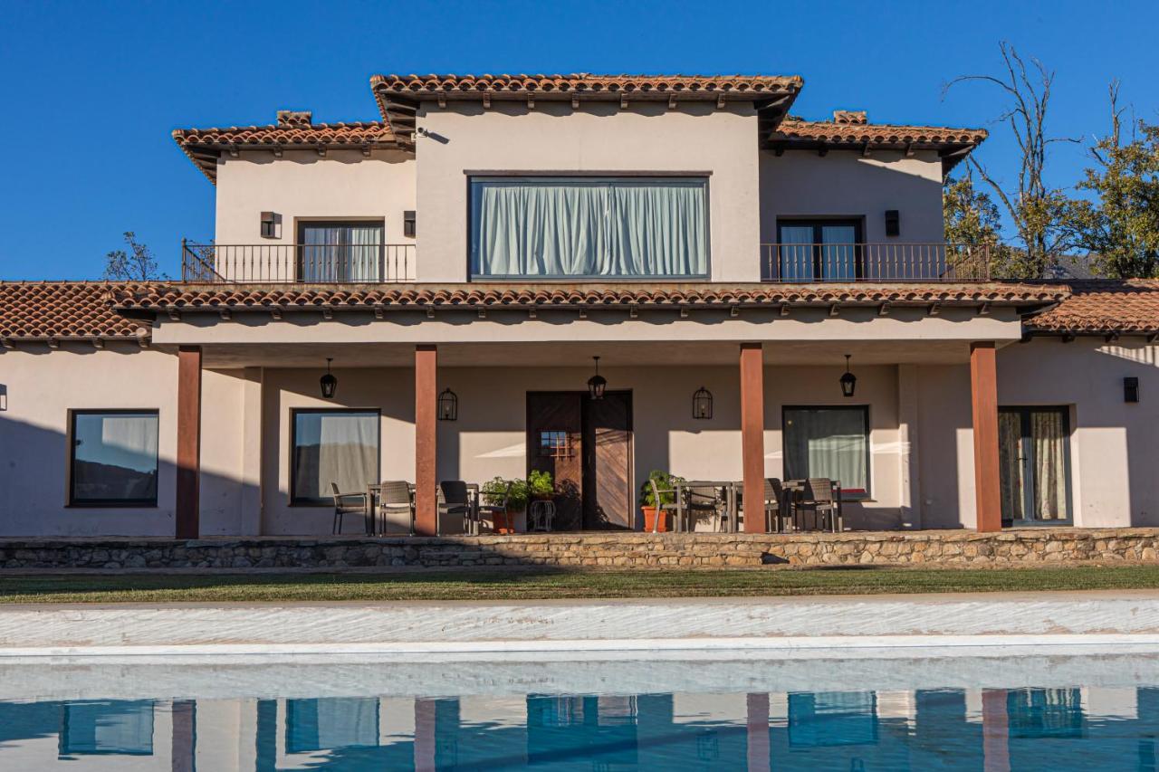 Casa Rural Los Tres Lugares San Martín de Trevejo Exterior foto